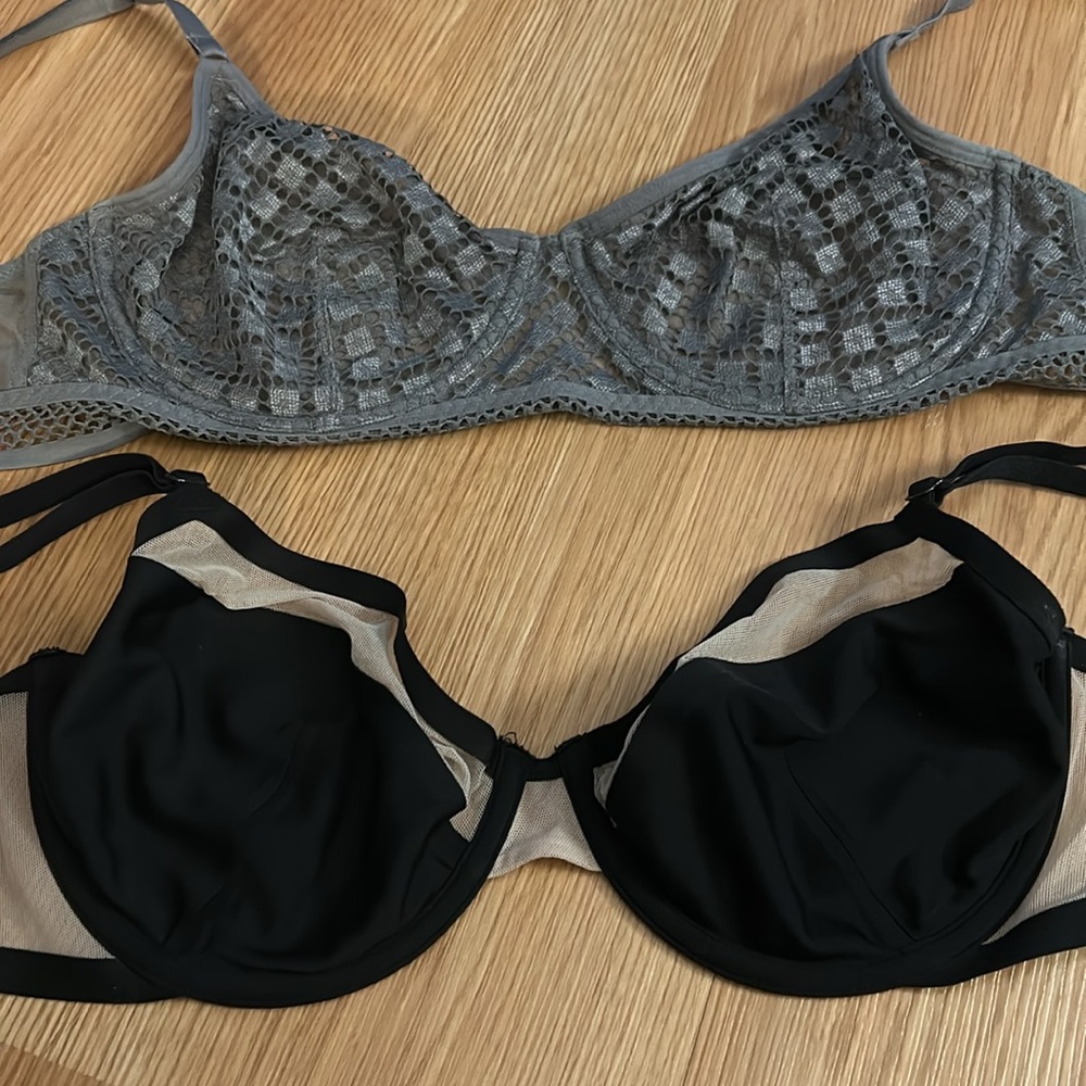 Unlined 32DDD Bra Bundle, Victoria’s Secret and AdoreMe - Picture 2 of 6